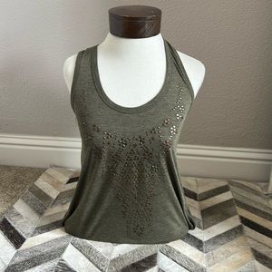 Racer back tunic